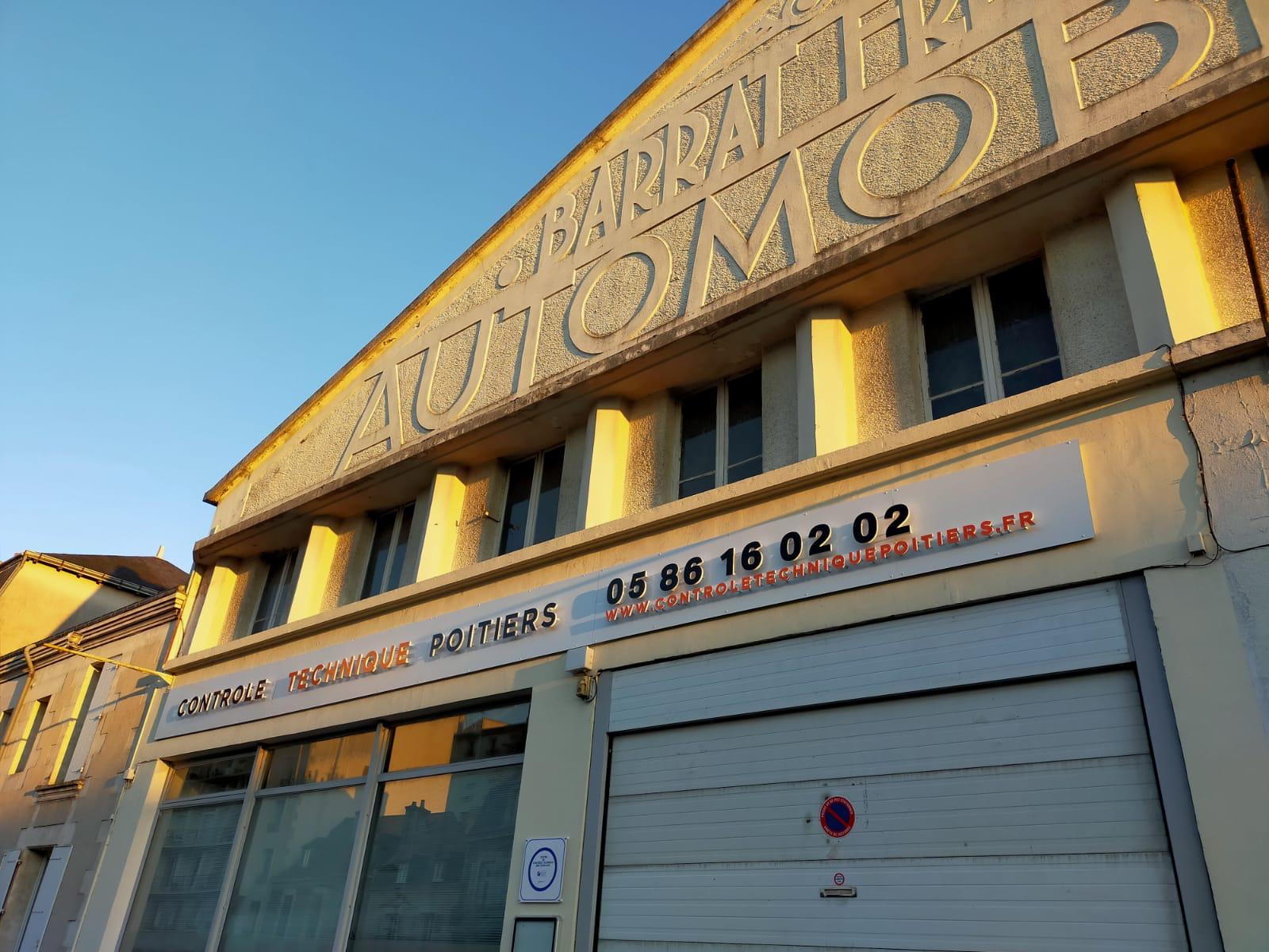 Centre de contrôle technique à Poitiers