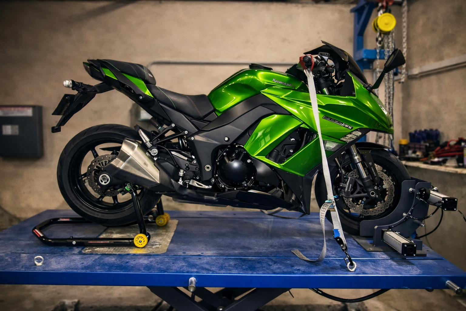 Contrôle technique moto à Poitiers en situation réelle